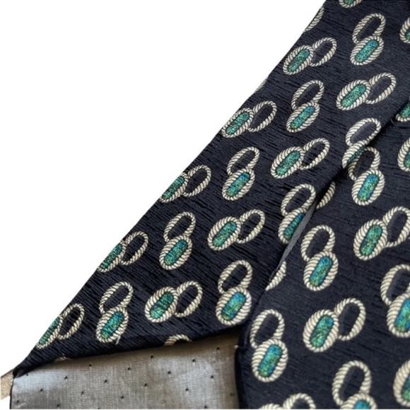 VALENTINO 100% Silk Vintage Formal Men’s Tie - Picture 7 of 8
